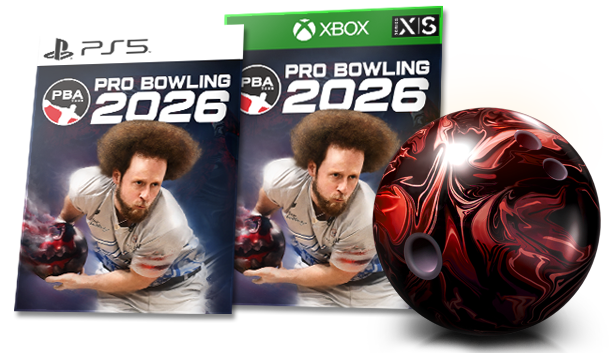 Kyle Troupe featured on the key art of PBA Pro Bowling 2026